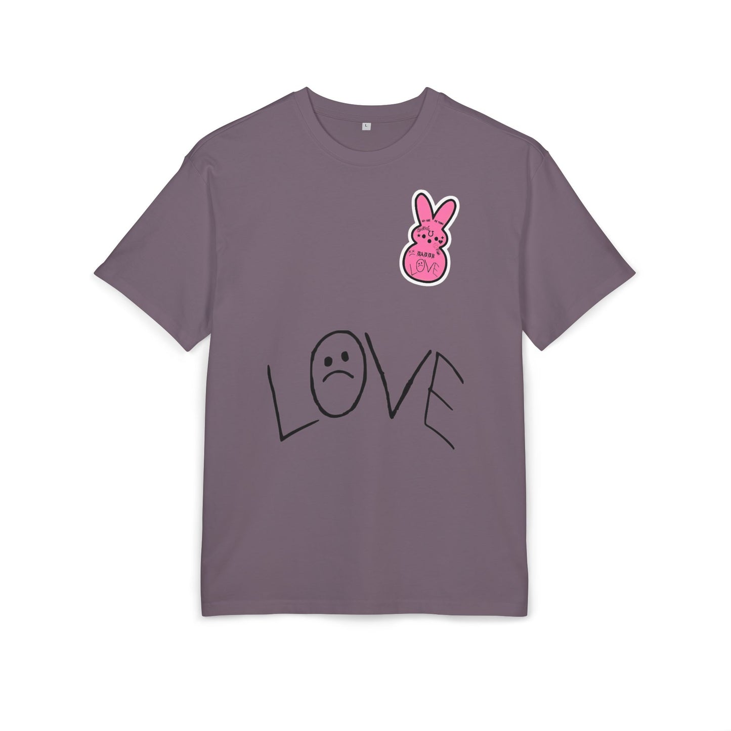 LOVE  & ליל פיפ Cry Baby Back Oversized