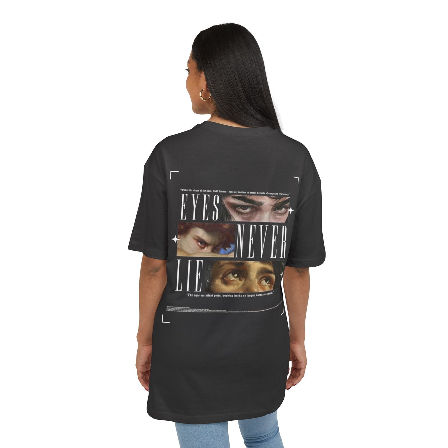 Eyes Never Lie Tee — Graphic Oversized Streetwear T‑Shirt