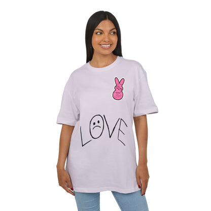 LOVE  & ליל פיפ Cry Baby Back Oversized