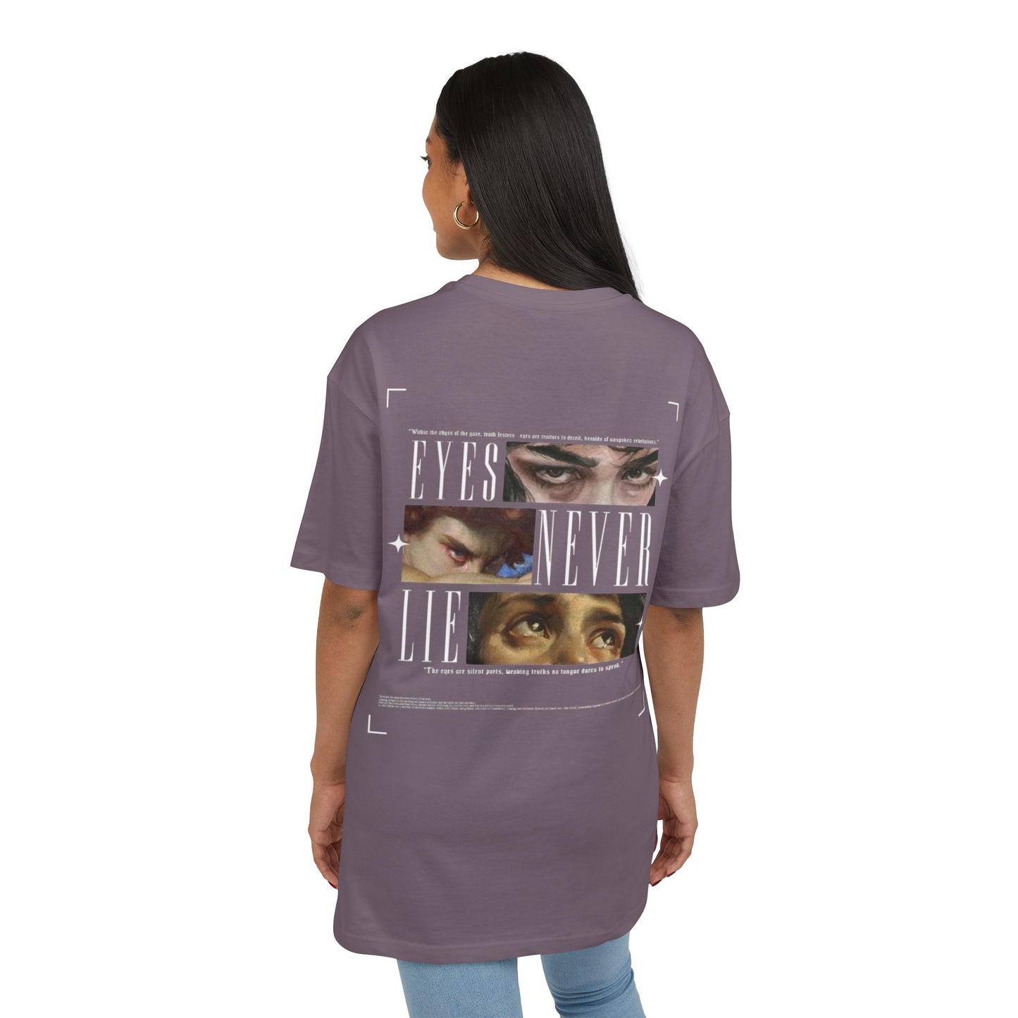 Eyes Never Lie Tee — Graphic Oversized Streetwear T‑Shirt