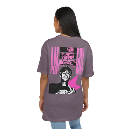 LOVE  & ליל פיפ Cry Baby Back Oversized