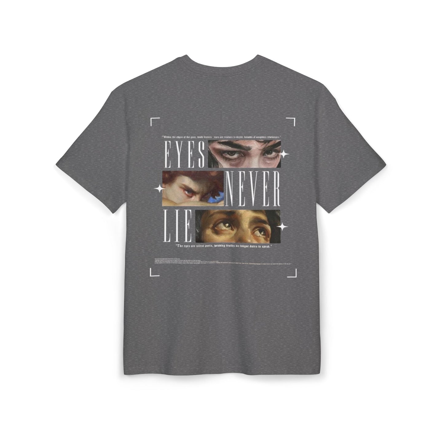 Eyes Never Lie Tee — Graphic Oversized Streetwear T‑Shirt