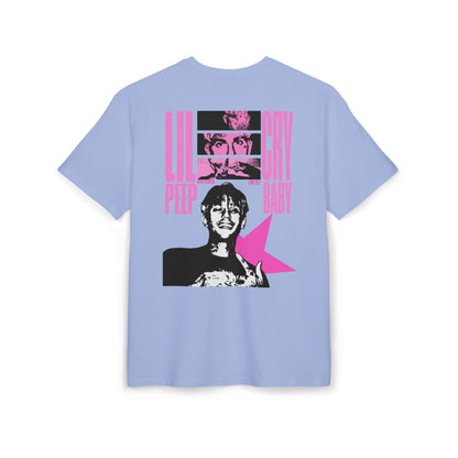 LOVE  & ליל פיפ Cry Baby Back Oversized