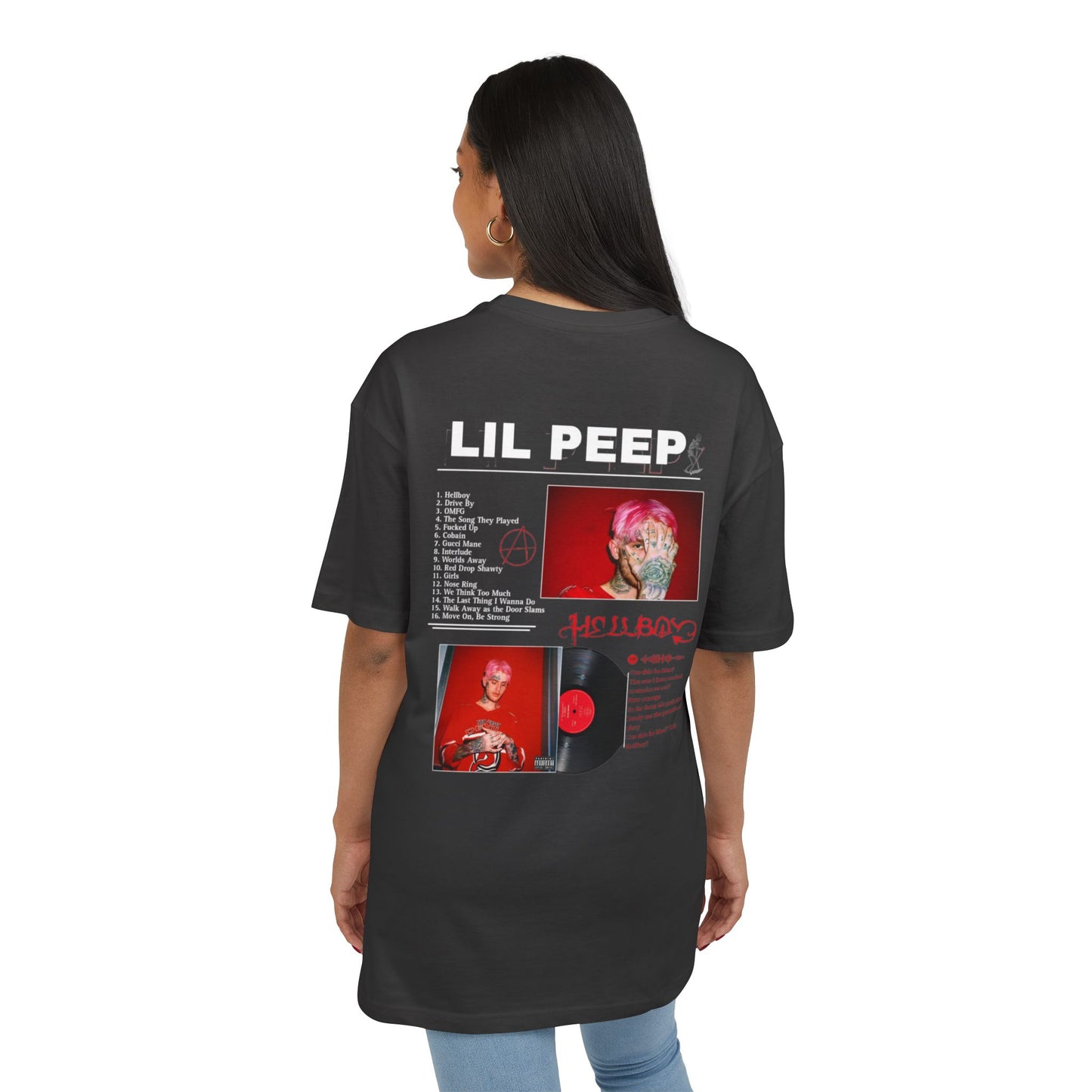 ליל פיפ - Tribute Oversized Shirt