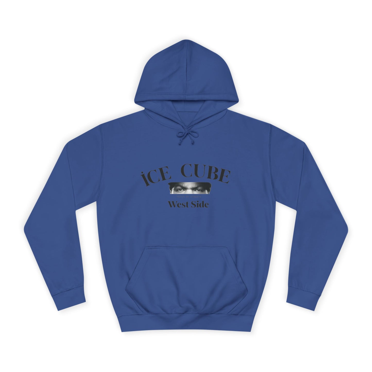 אייס קיוב "'west side" Hoodie — Retro Hip Hop Tribute Pullover