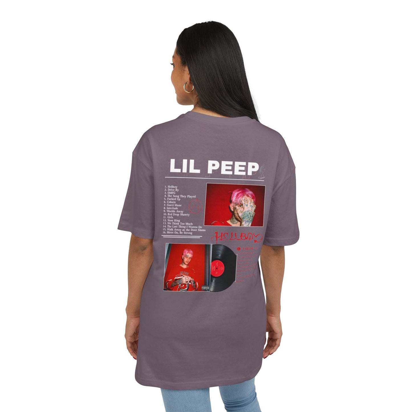 ליל פיפ - Tribute Oversized Shirt