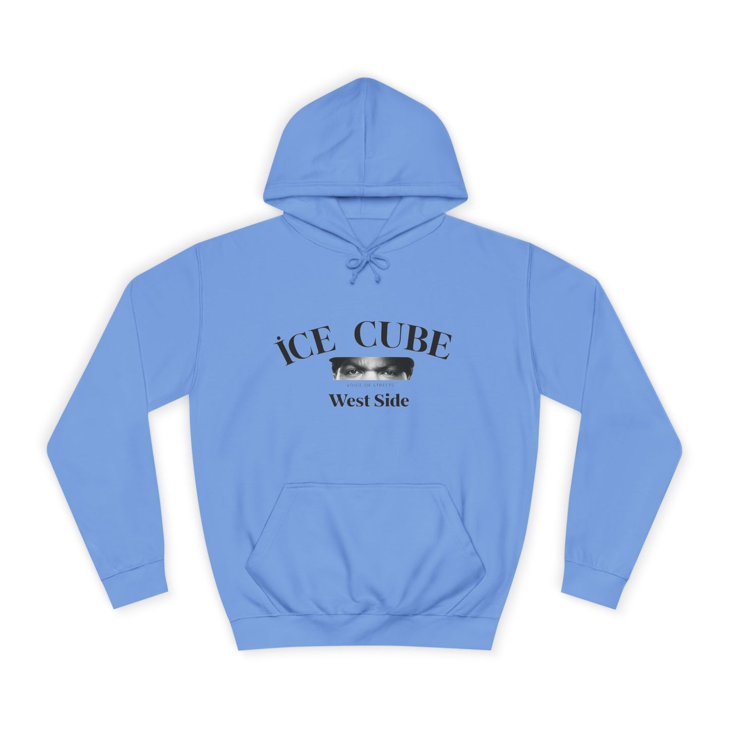 אייס קיוב "'west side" Hoodie — Retro Hip Hop Tribute Pullover