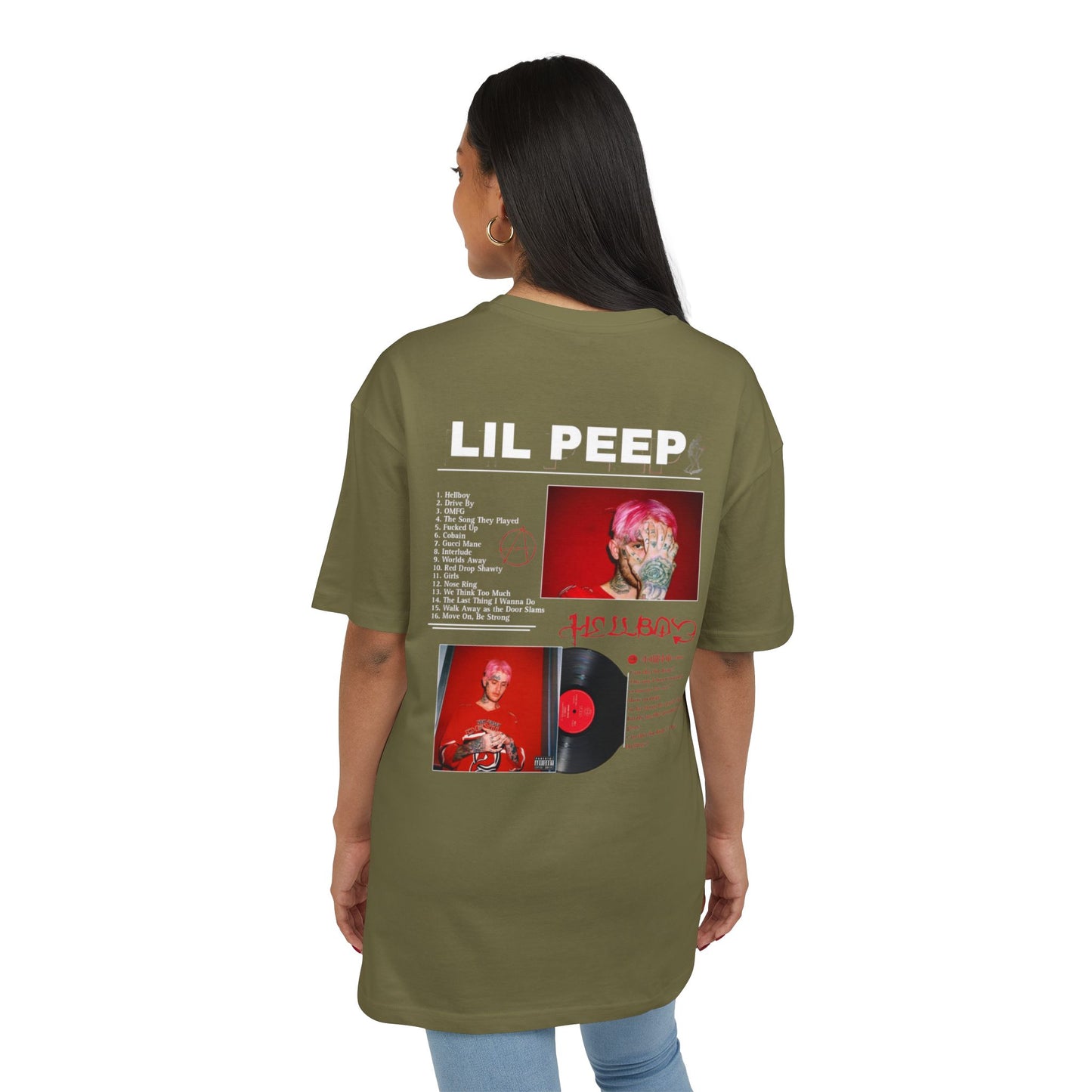 ליל פיפ - Tribute Oversized Shirt