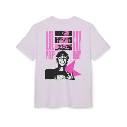 LOVE  & ליל פיפ Cry Baby Back Oversized