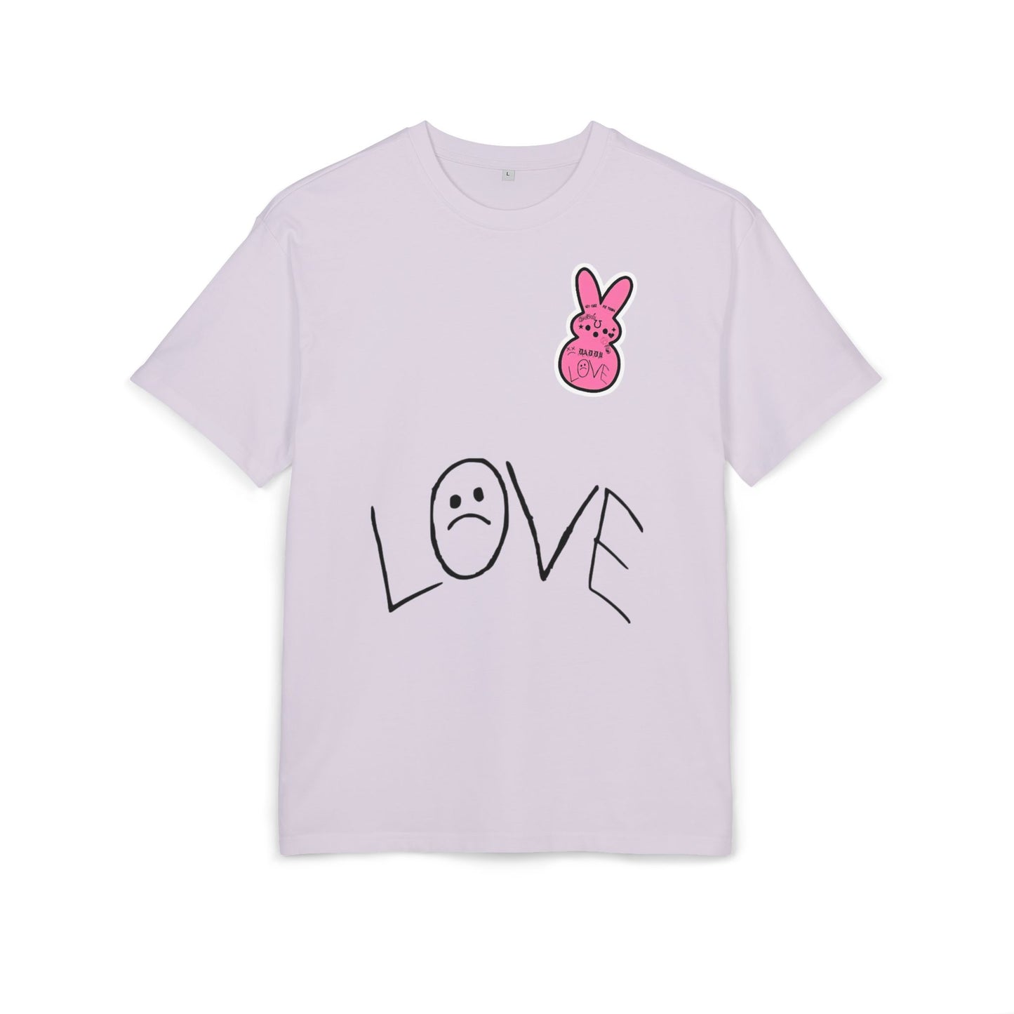 LOVE  & ליל פיפ Cry Baby Back Oversized