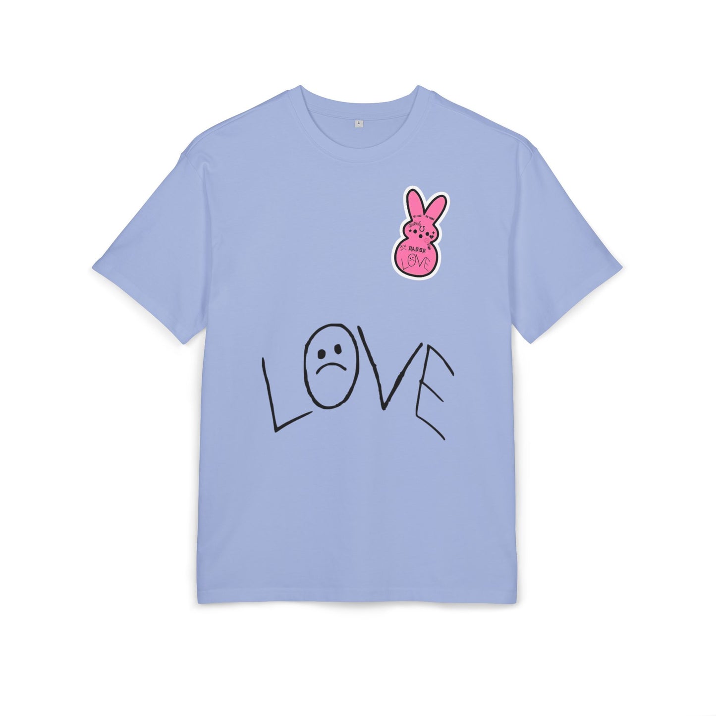 LOVE  & ליל פיפ Cry Baby Back Oversized