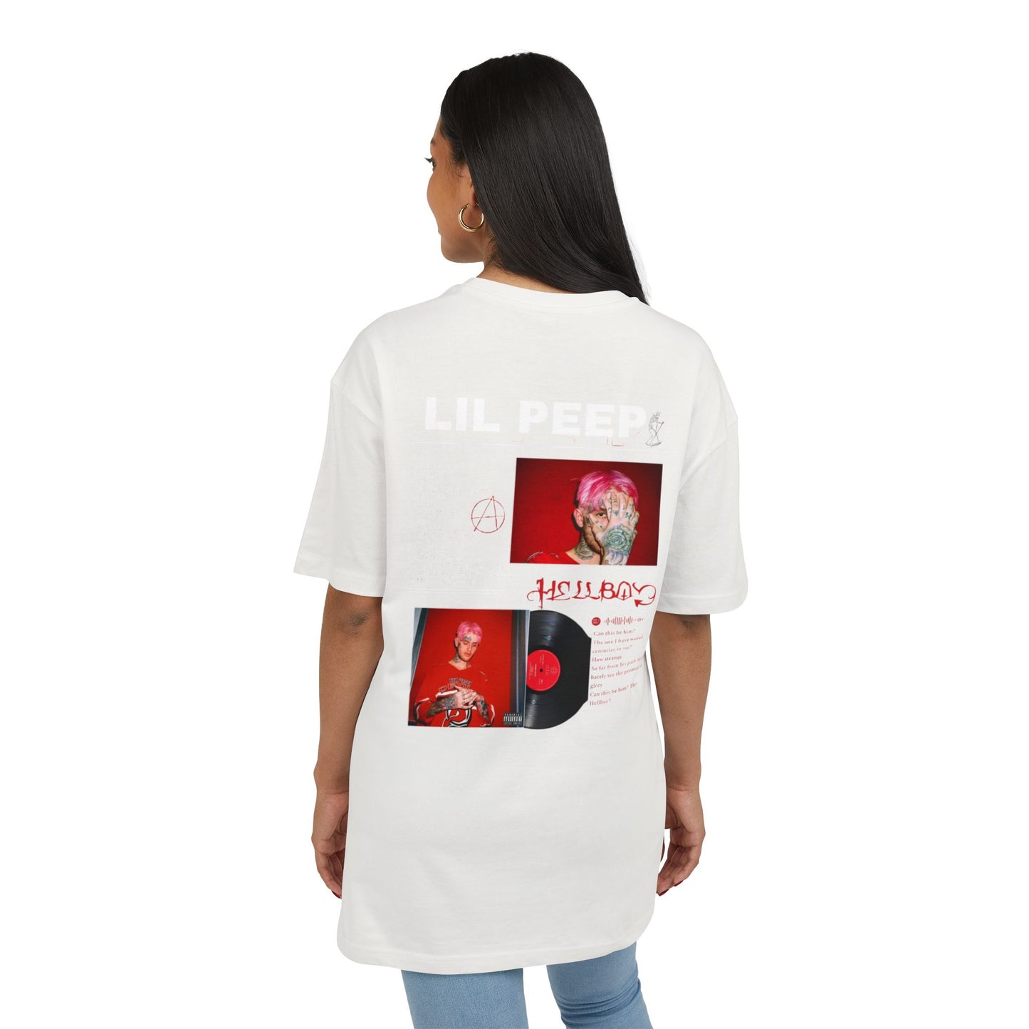 ליל פיפ - Tribute Oversized Shirt