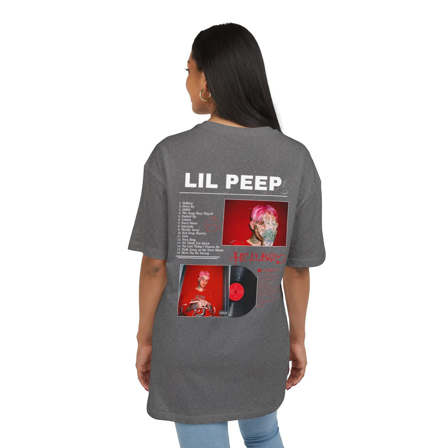 ליל פיפ - Tribute Oversized Shirt