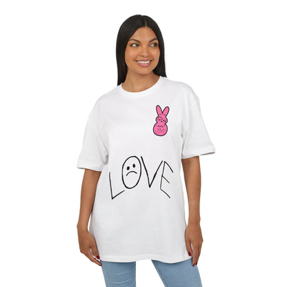 LOVE  & ליל פיפ Cry Baby Back Oversized