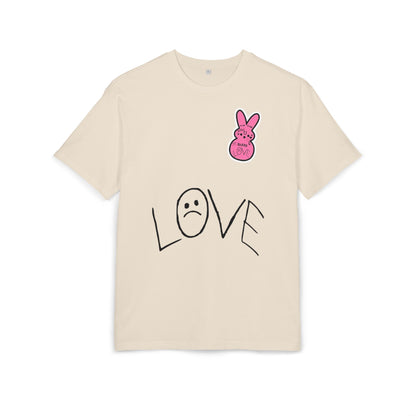 LOVE  & ליל פיפ Cry Baby Back Oversized