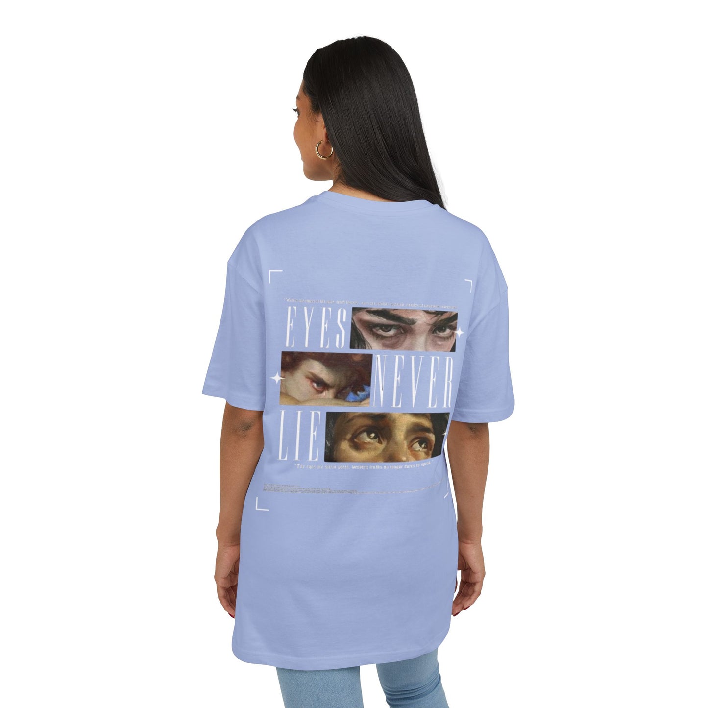 Eyes Never Lie Tee — Graphic Oversized Streetwear T‑Shirt